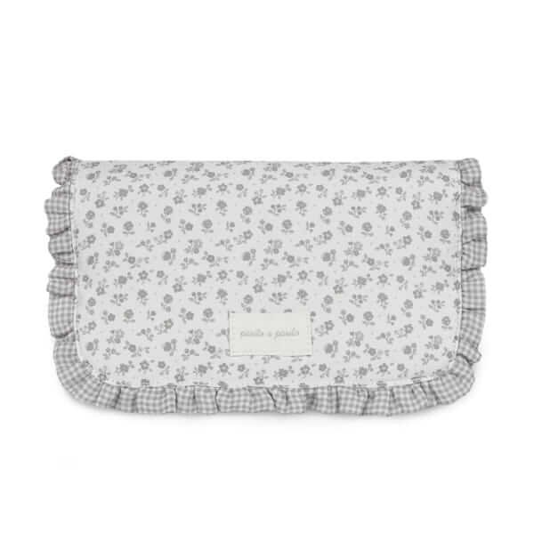 Cambiador Little Bloom Flor Gris