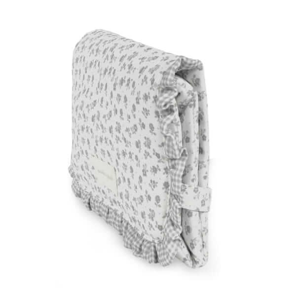 Cambiador Little Bloom Flor Gris