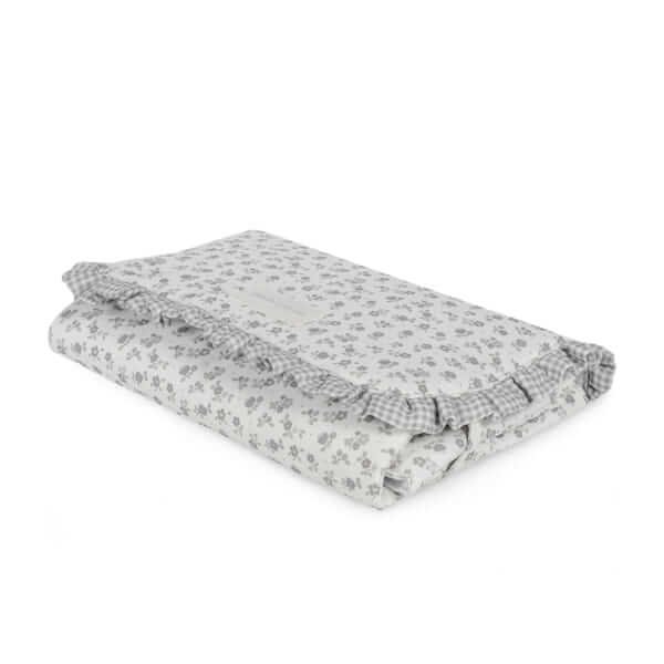 Cambiador Little Bloom Flor Gris