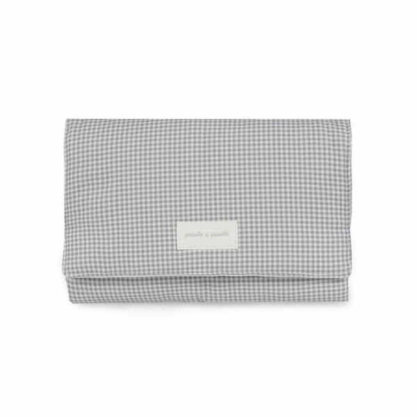 Cambiador Little Bloom Vichy Gris