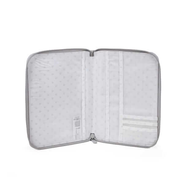 Portadocumentos Little Bloom Vichy Gris