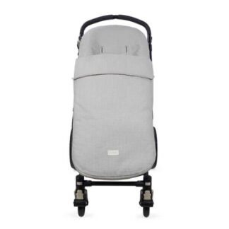 Saco Silla Entretiempo Little Bloom Vichy gris TOG 2.5
