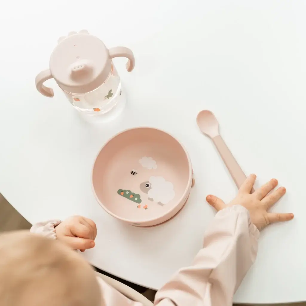 Vajilla Foodie Weaning Set Tiny Farm Powder