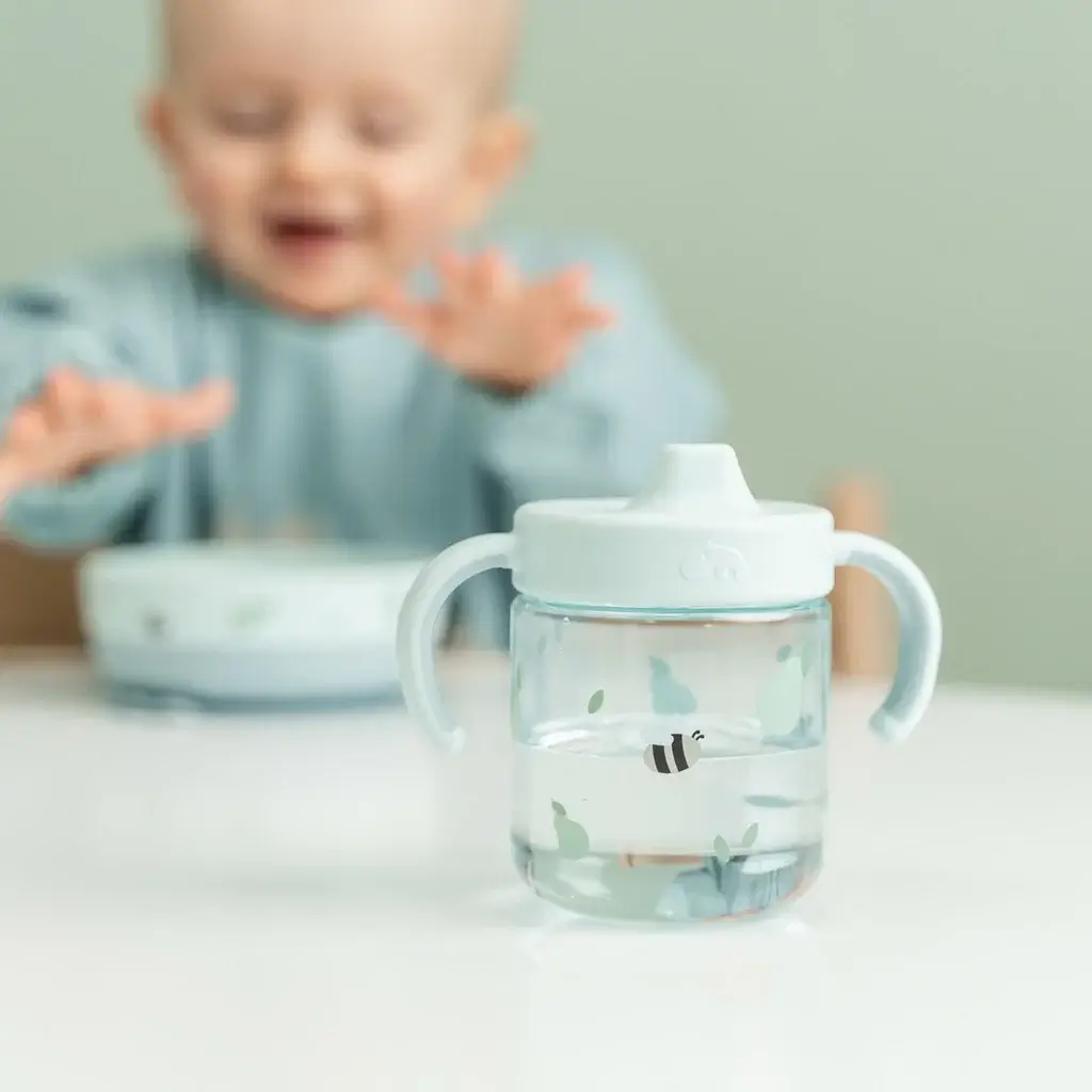 Vajilla Foodie Weaning Set Tiny Farm Blue