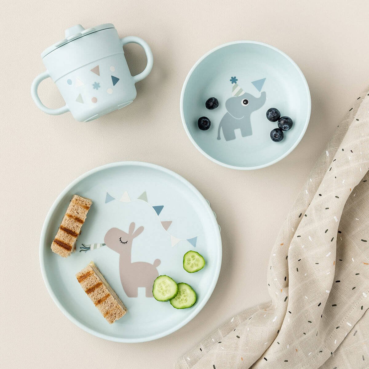 Vajilla Foodie Celebration Blue