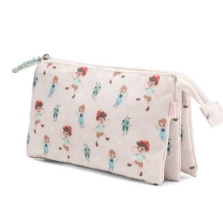 Estuche 3 Compartimentos The Wooden Boy