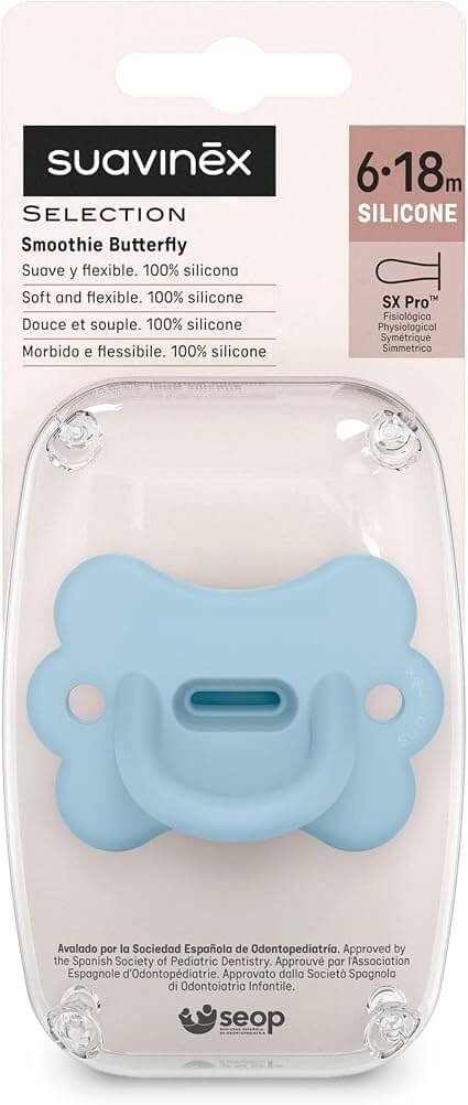 Chupete Smoothie Butterfly Infinity Blue 6-18meses