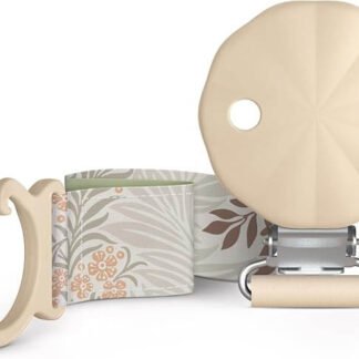 Chupetero Tela Poetry Beige Verde