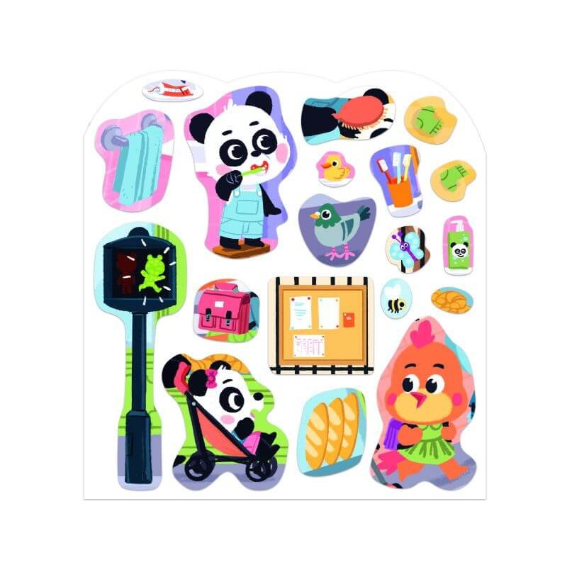 Cuaderno de Pegatinas Mi Día