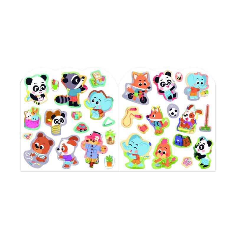 Cuaderno de Pegatinas Mi Día