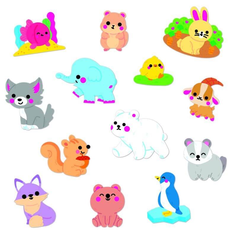 50 Pegatinas Grandes Animales - Imagen 6