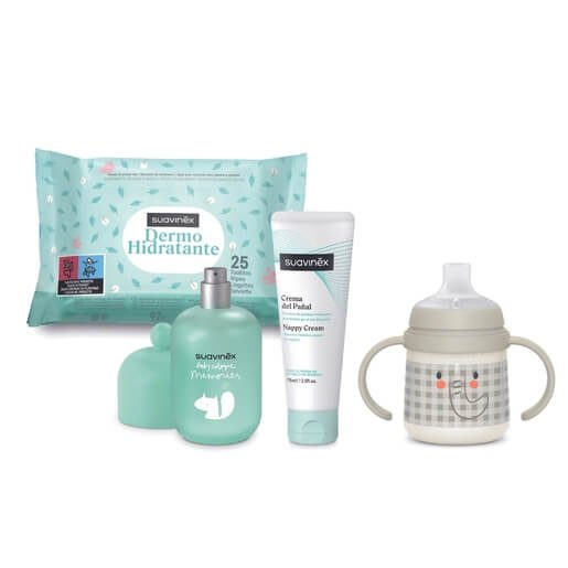 Mochila Infantil Elefante con Cosmética y Biberón