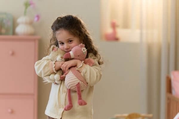 Flamenco Peluche 17cm Safari Friends