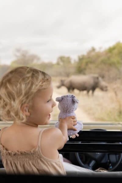 Hipopótamo Peluche 17cm Safari Friends