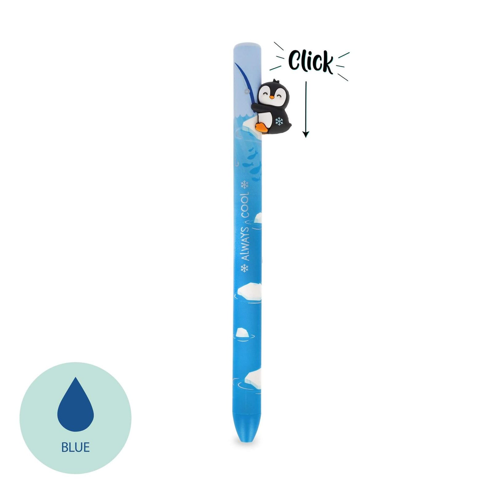 Bolígrafo de Gel Retráctil Penguin