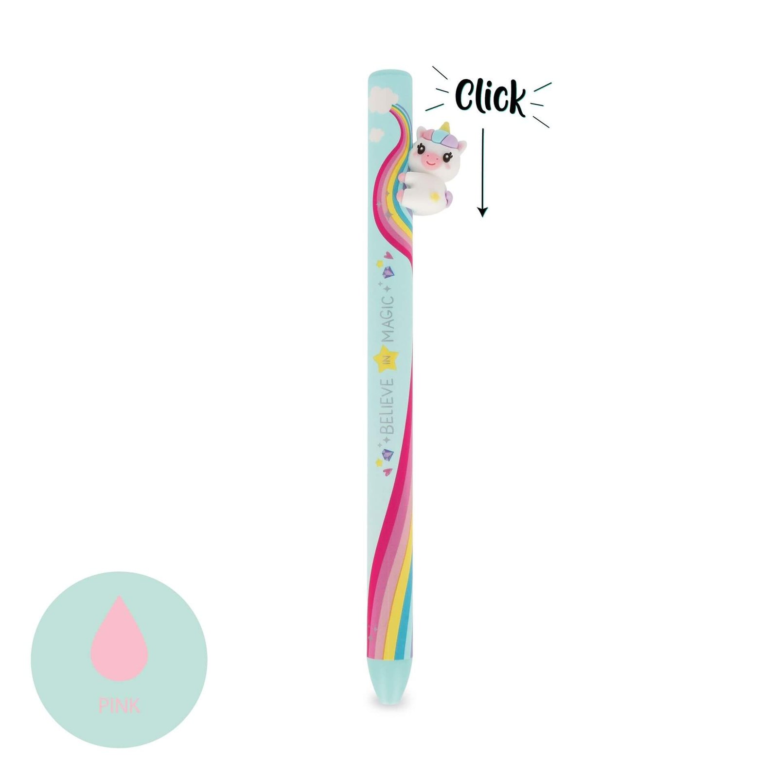 Bolígrafo de Gel Retráctil Unicorn