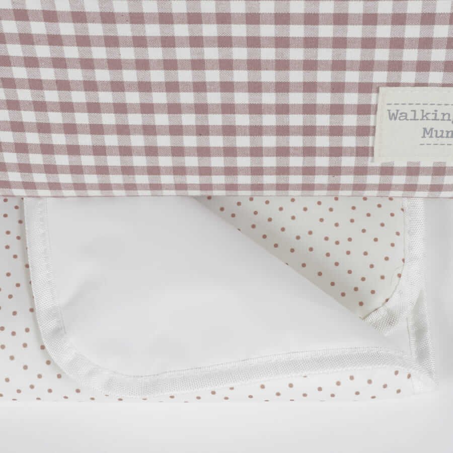 Mochila Praliné Vichy Moka