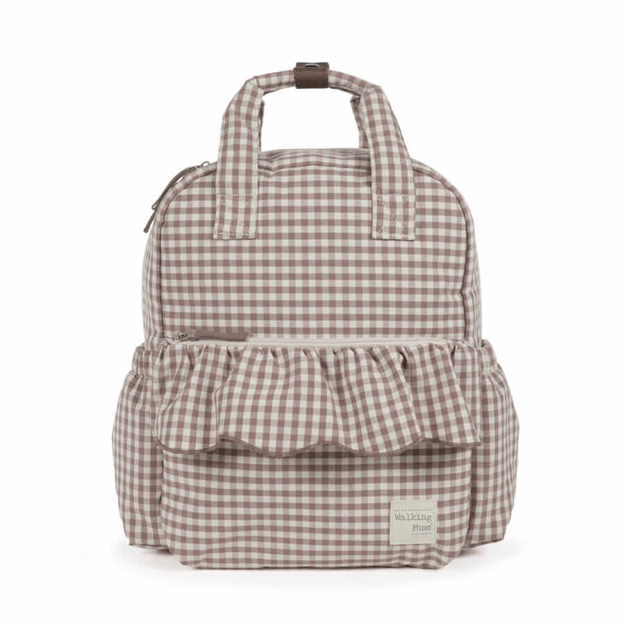Mochila Praliné Vichy Moka
