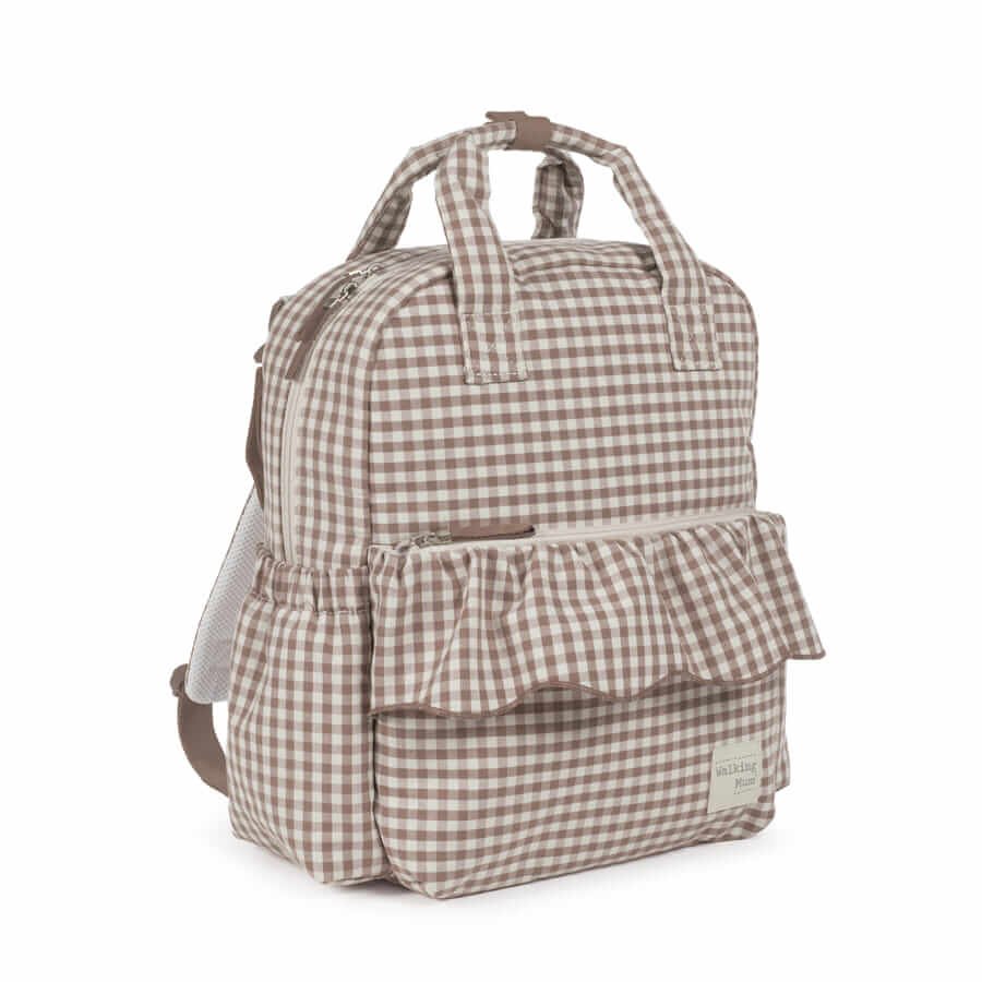 Mochila Praliné Vichy Moka