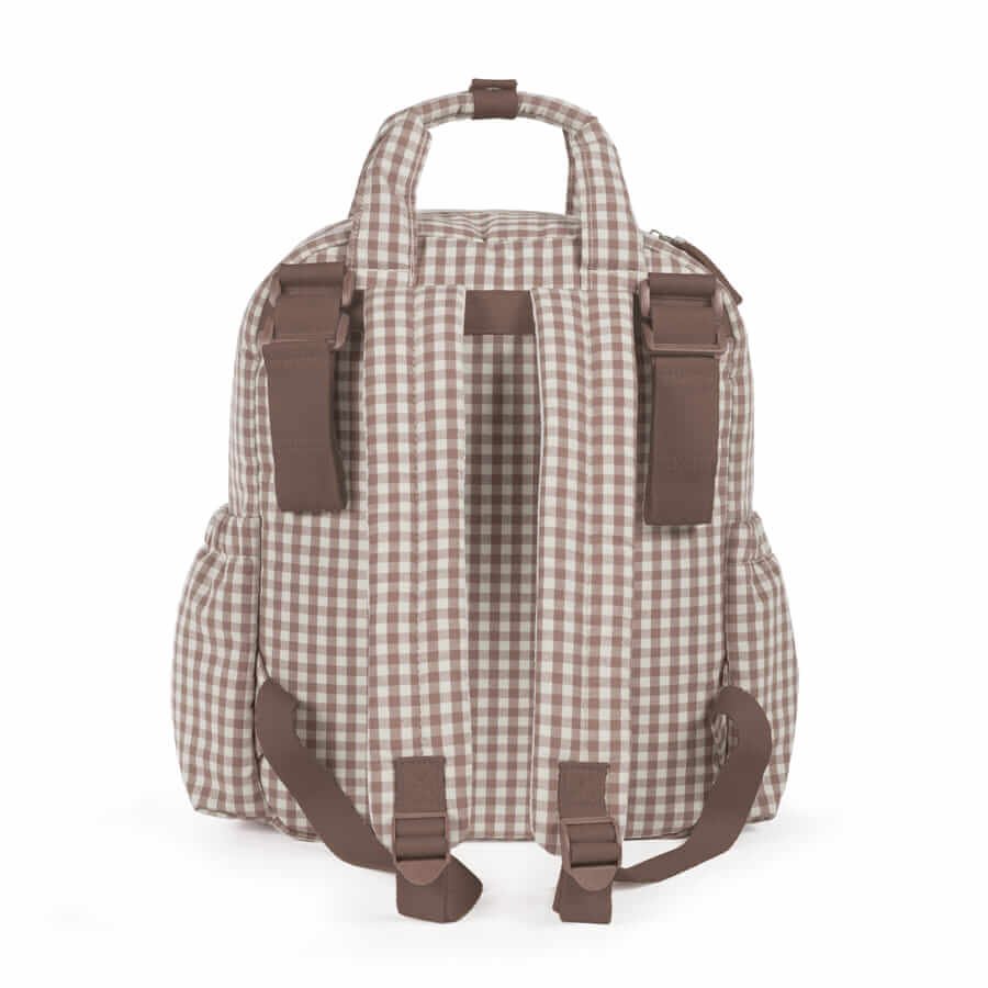 Mochila Praliné Vichy Moka
