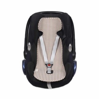 Colchoneta Auto Praliné Vichy Moka