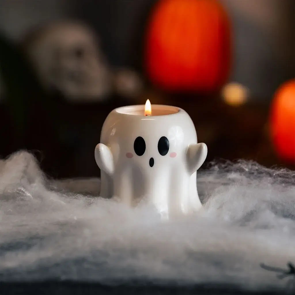 Vela Perfumada Fantasma Halooween