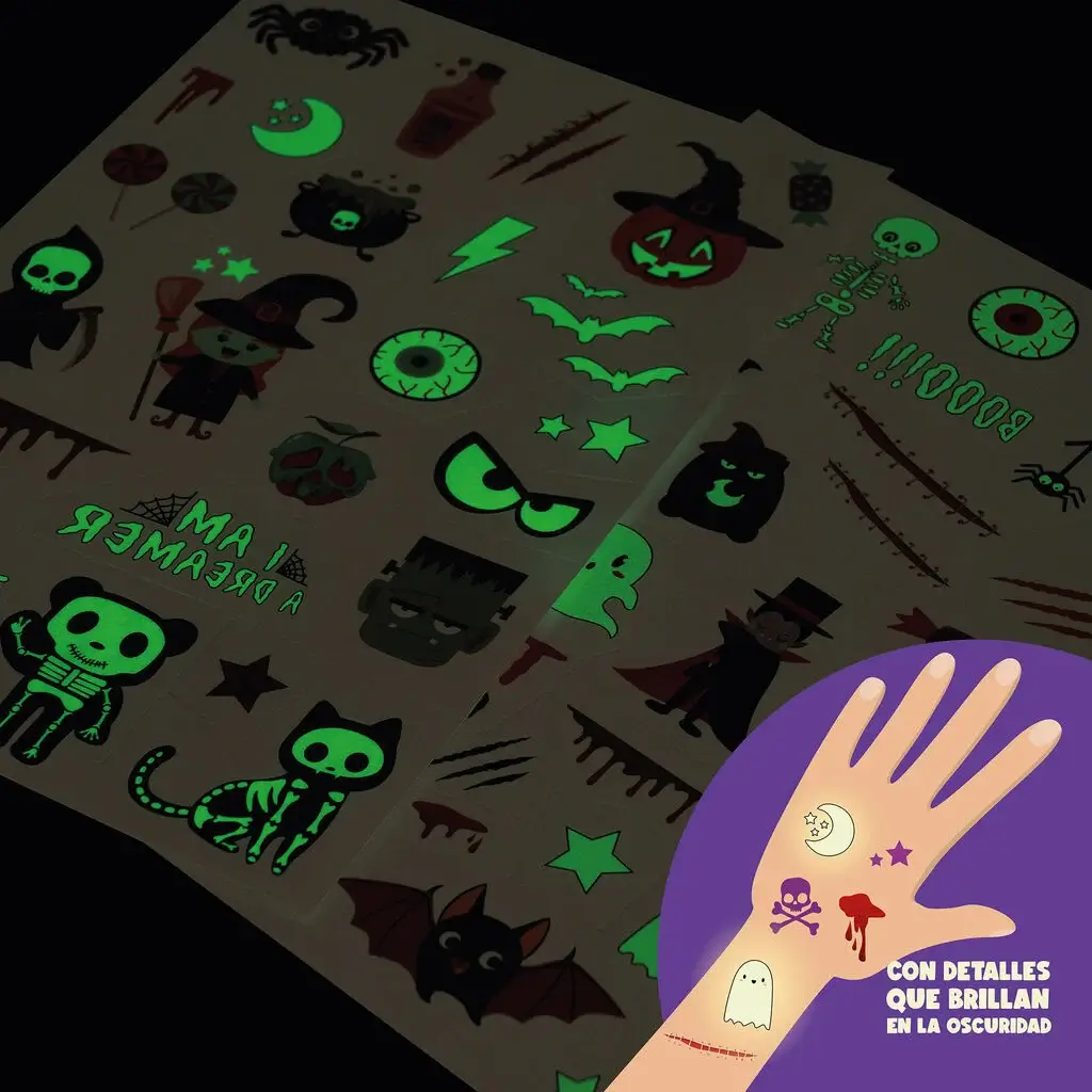 Tatuajes Temporales Halloween