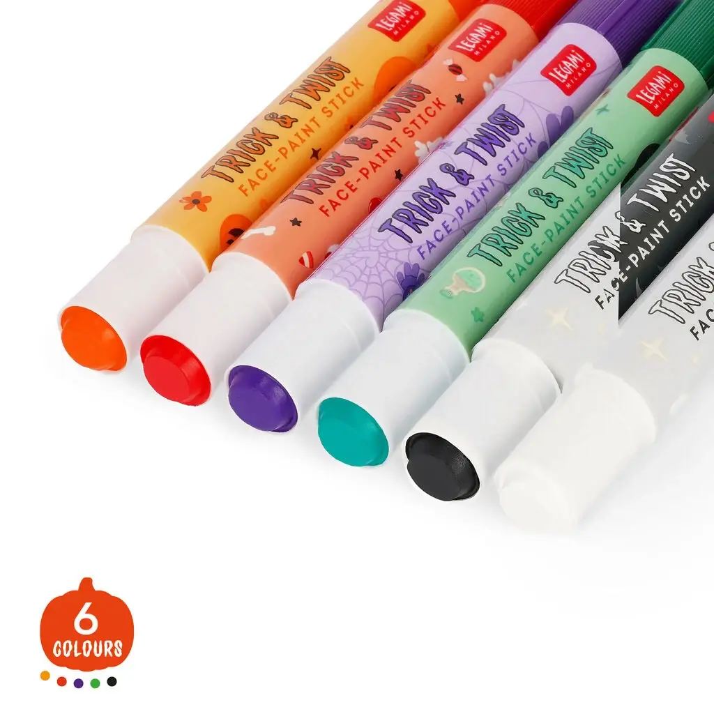 Set de 6 Barras de Maquillaje para el Rostro Halloween