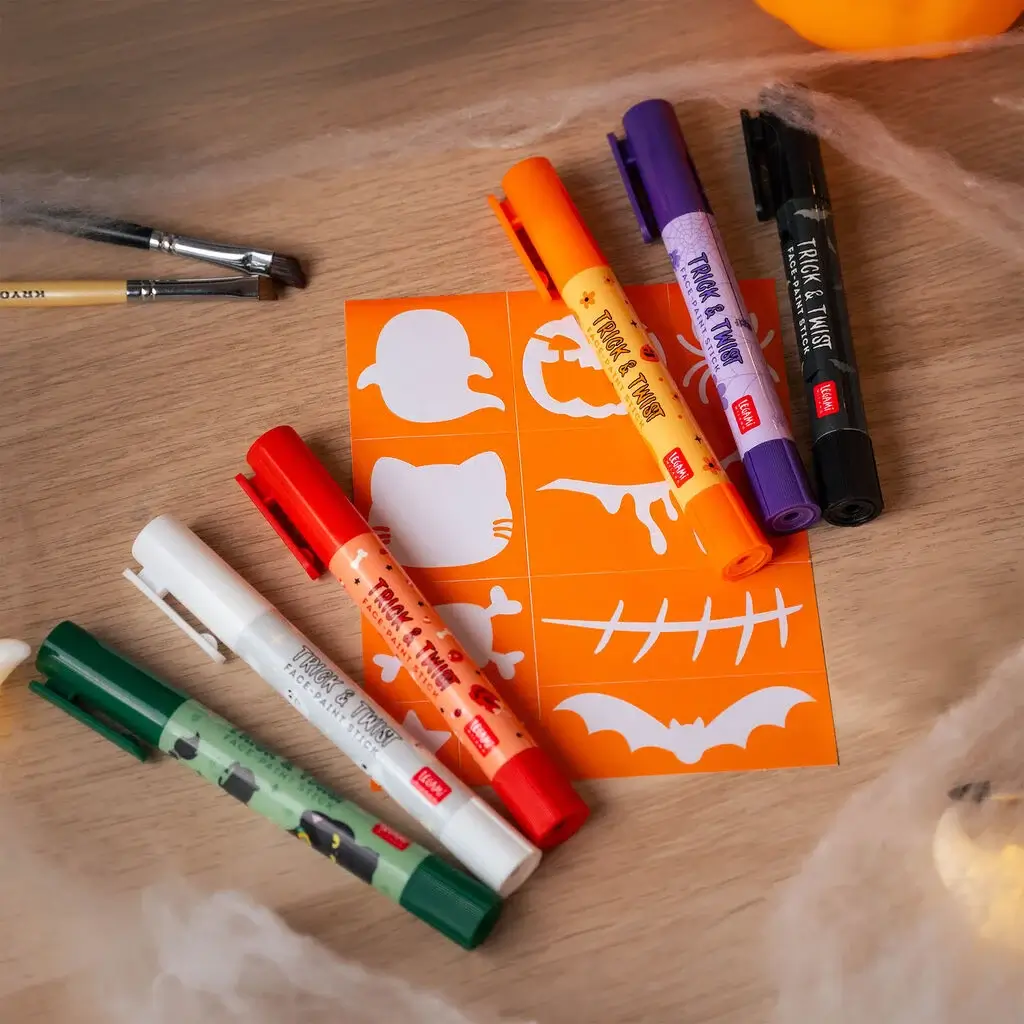 Set de 6 Barras de Maquillaje para el Rostro Halloween