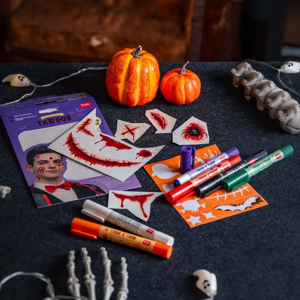 Set de 6 Barras de Maquillaje para el Rostro Halloween