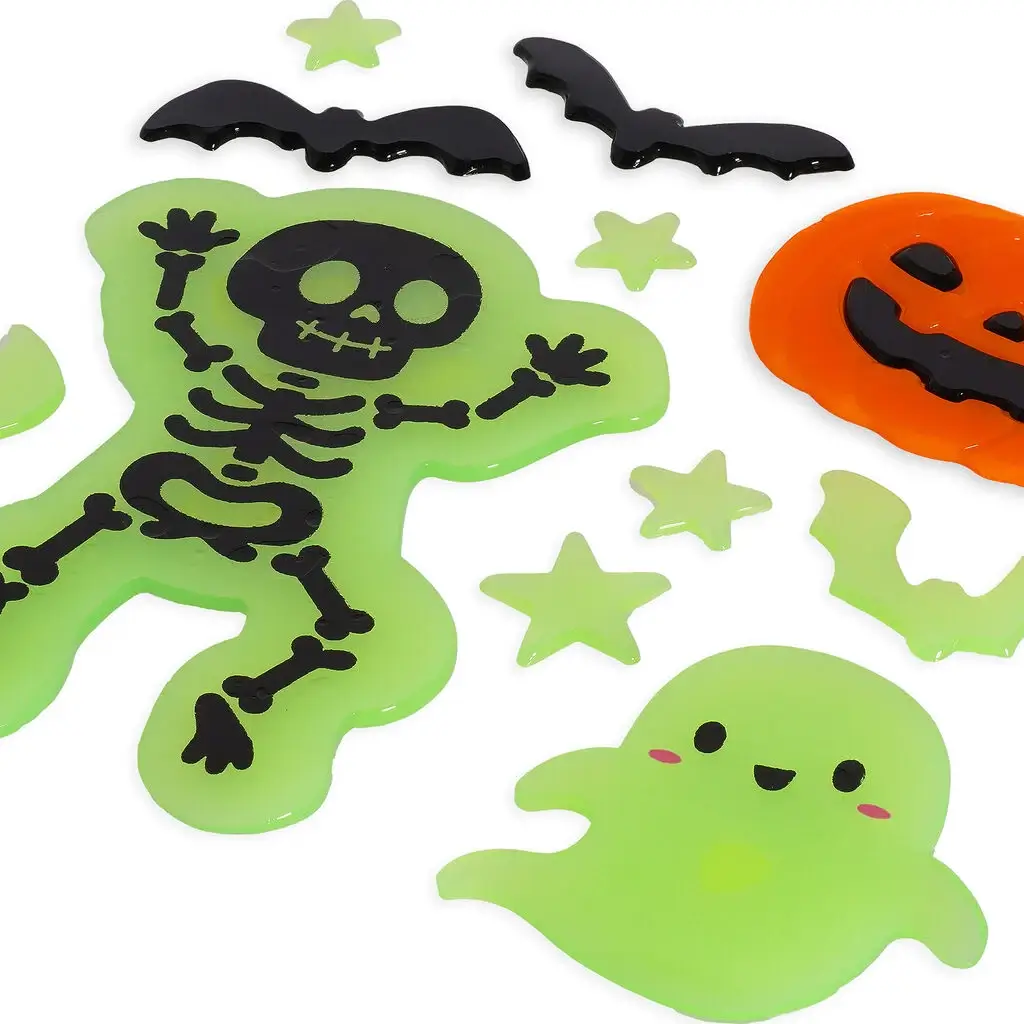 Set de Adhesivos de Gel para Ventanas Skeleton