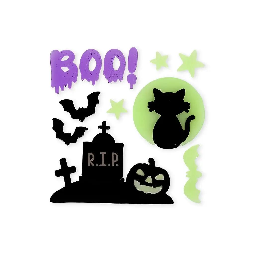 Set de Adhesivos de Gel para Ventanas Boo