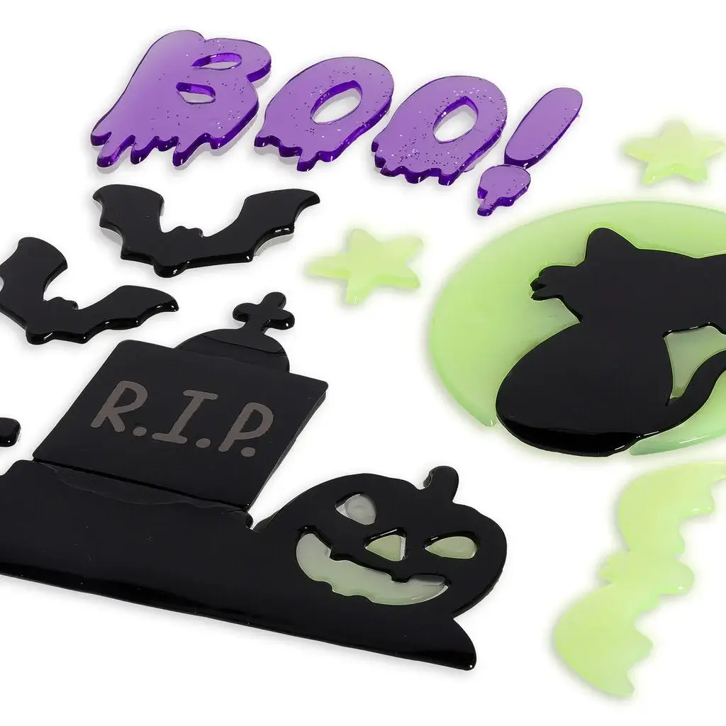 Set de Adhesivos de Gel para Ventanas Boo