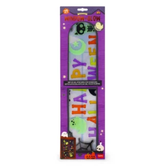 Set de Adhesivos de Gel para Ventanas Happy Halloween