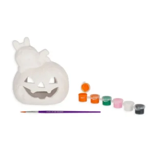 Kit Decoración Portavelas de Halloween