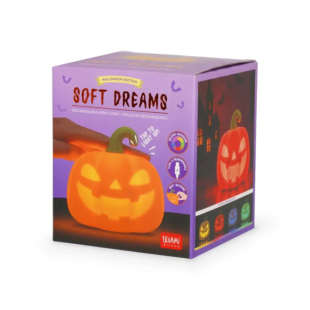 Luz Led Recargable de Silicona Halloween