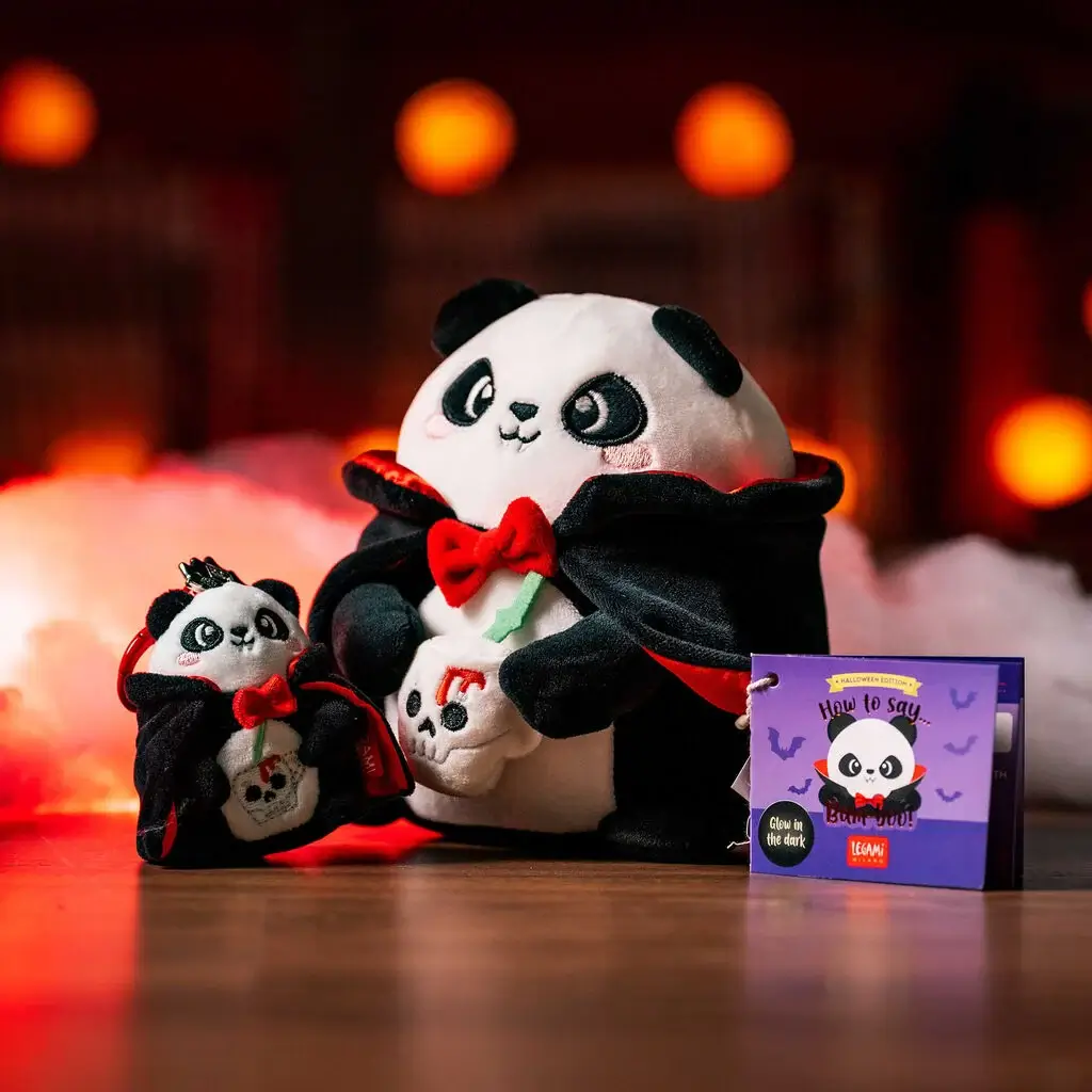 Peluche y Llavero Panda "Bam-Boo" Halloween