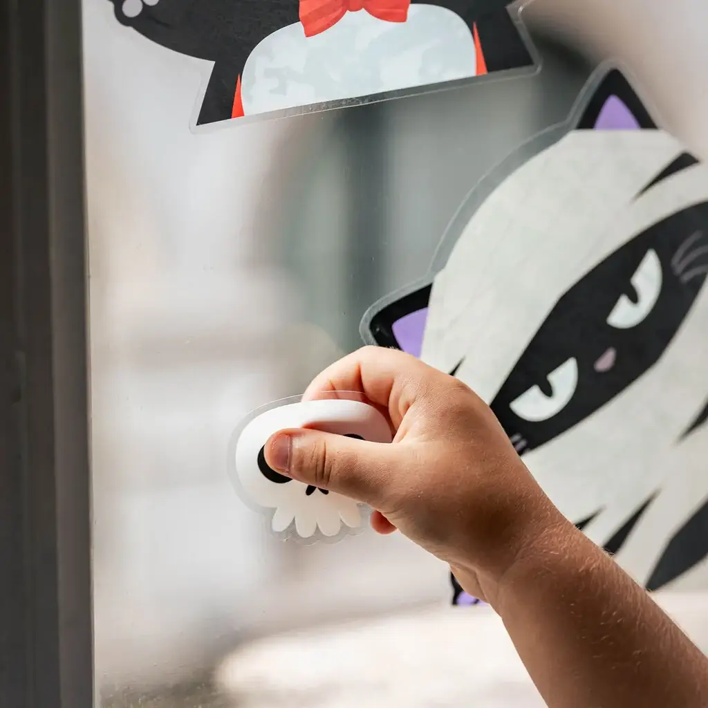 Set de 40 Adhesivos Electrostáticos para Ventanas Halloween