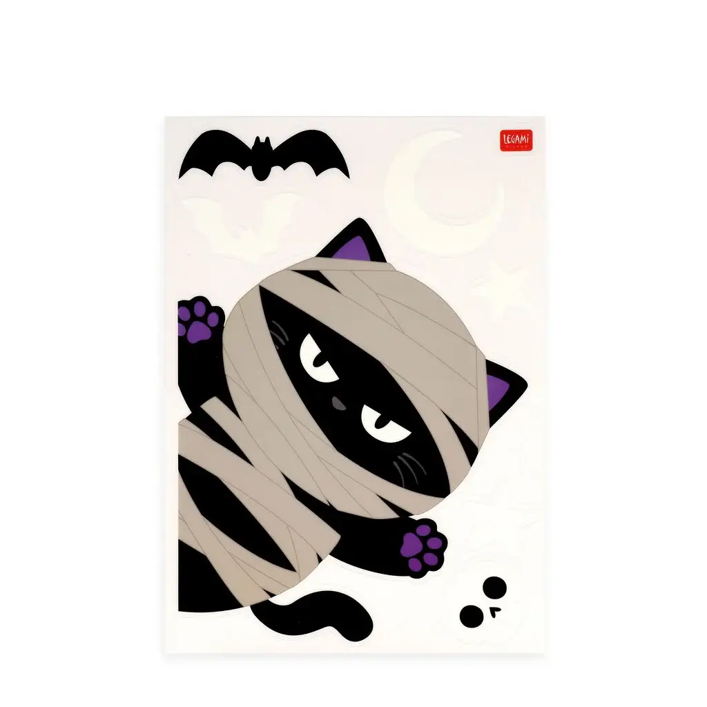 Set de 40 Adhesivos Electrostáticos para Ventanas Halloween