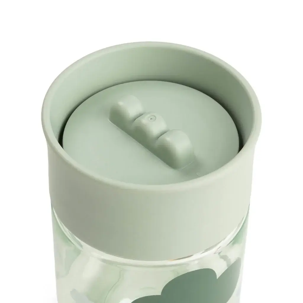 Set de Vajilla Foodie con Vaso 360° Tiny Trails Green