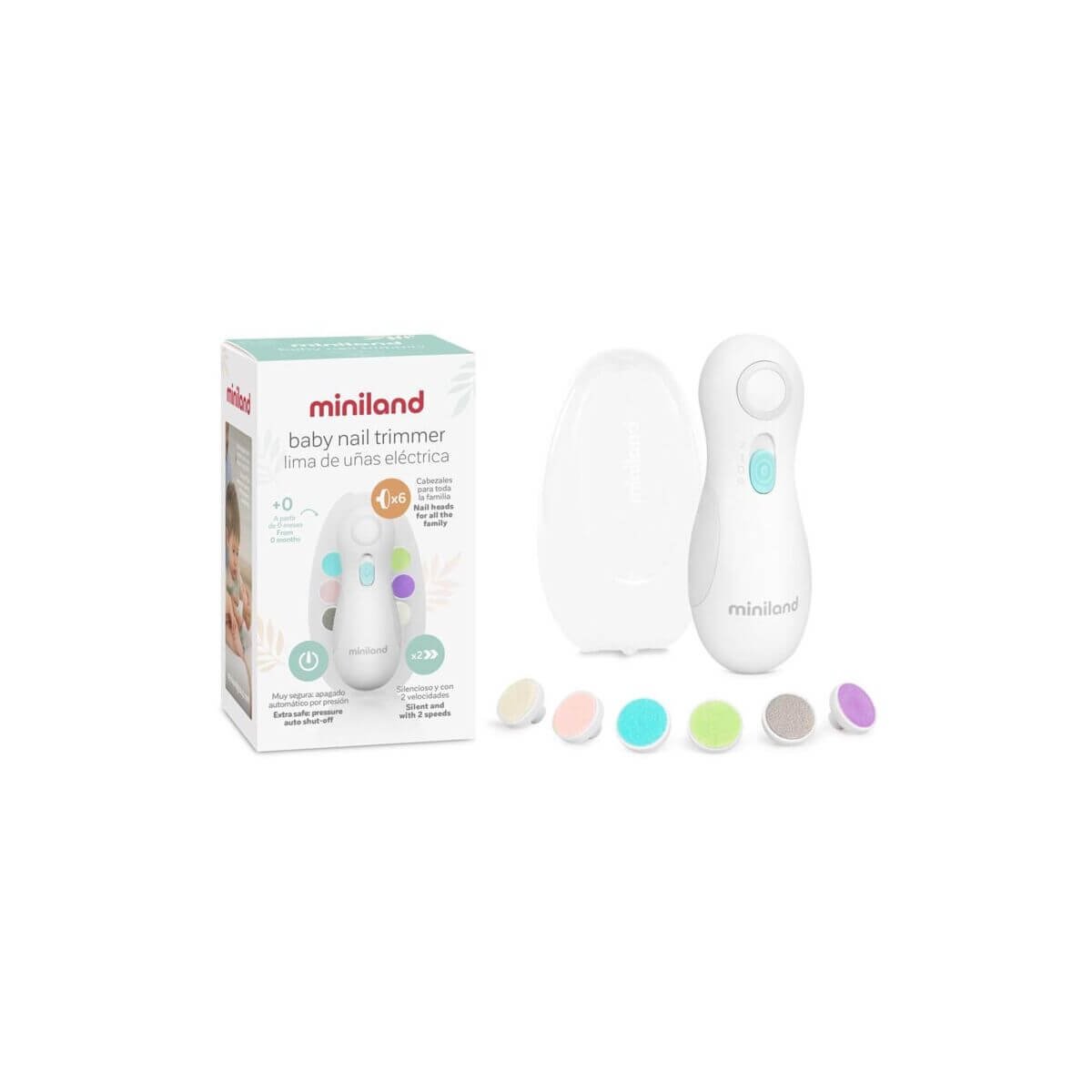 Lima Eléctrica Baby Nail Trimmer