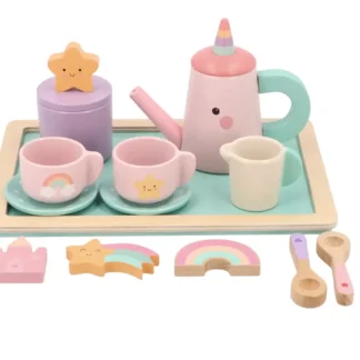 Set de Té de Madera Magic World