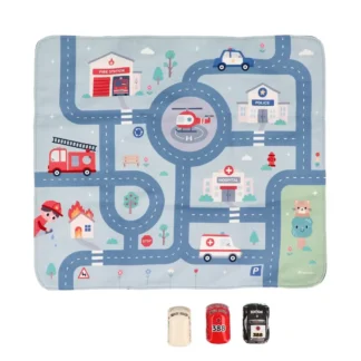 Juego Mantel Circuito Rescue