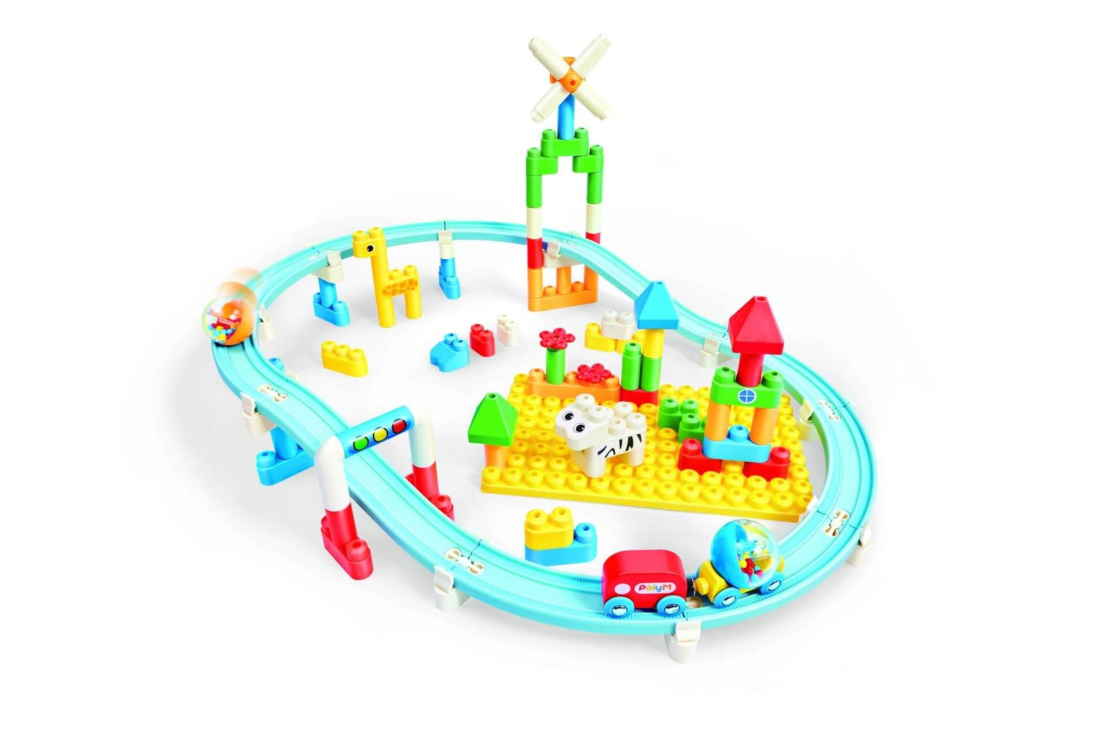 Set de Construcción de Doble Vía