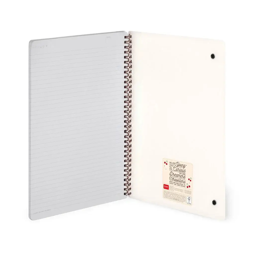 Cuaderno a Rayas Maxi A4 con Espiral Teddy Bear