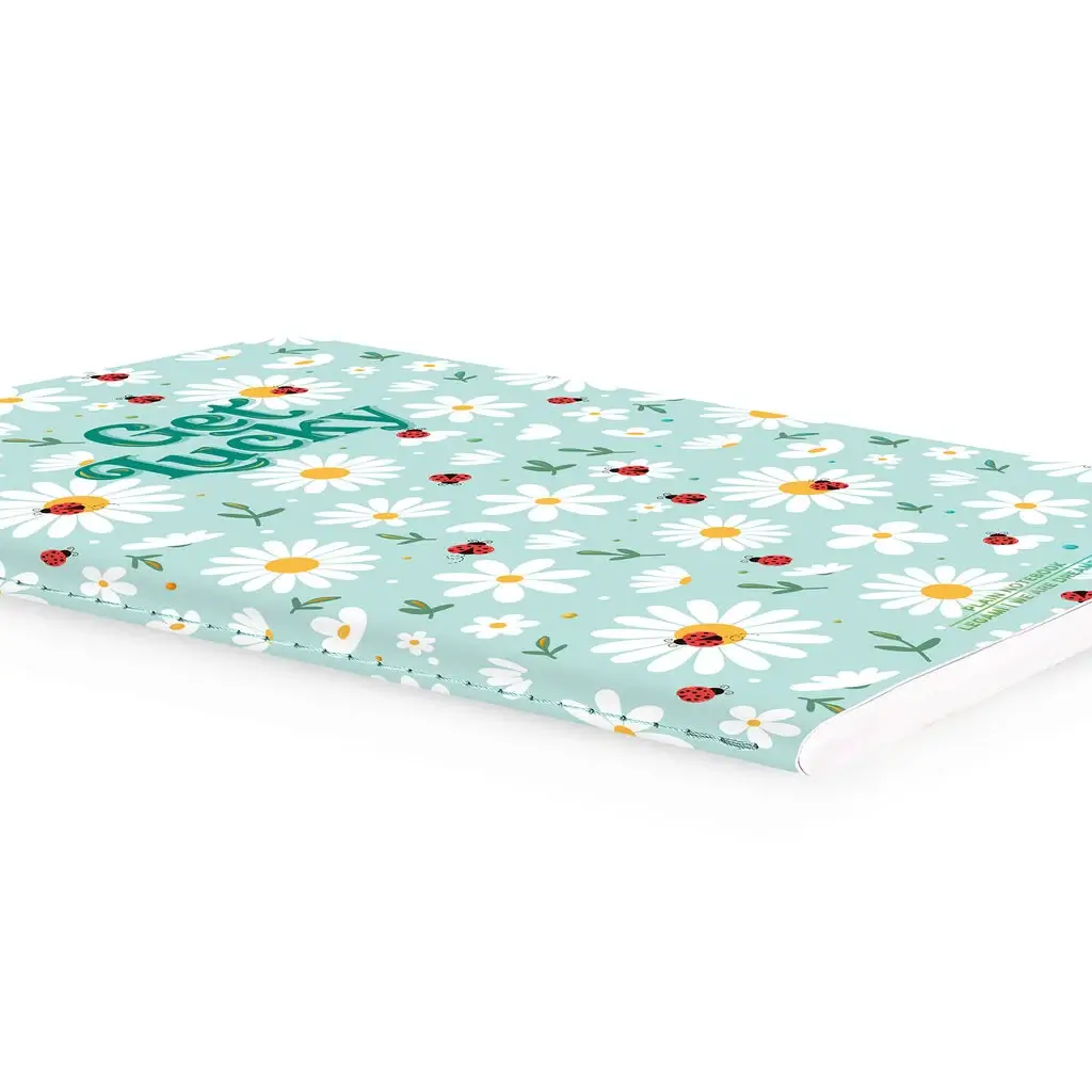 Cuaderno a Rayas Medium A5 Ladybug Green