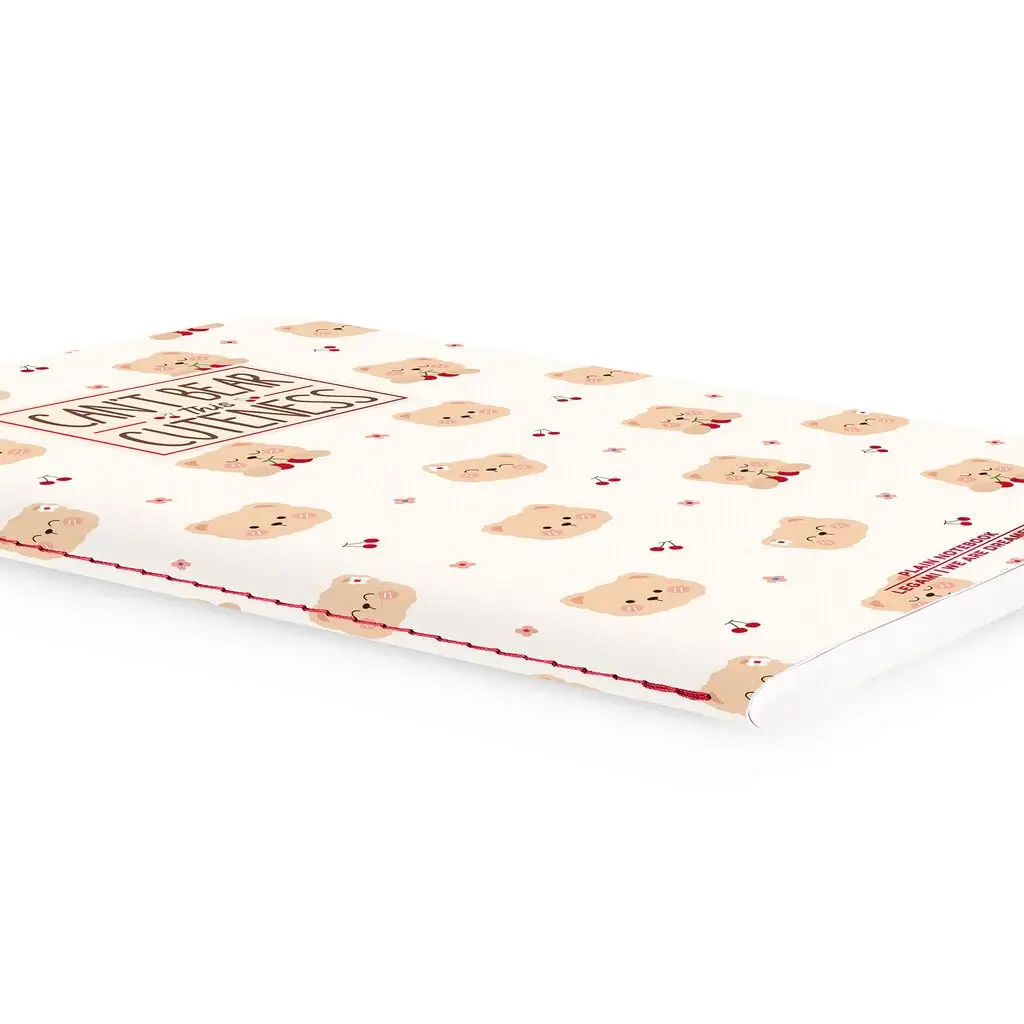 Cuaderno a Rayas Medium A5 Teddy Bear