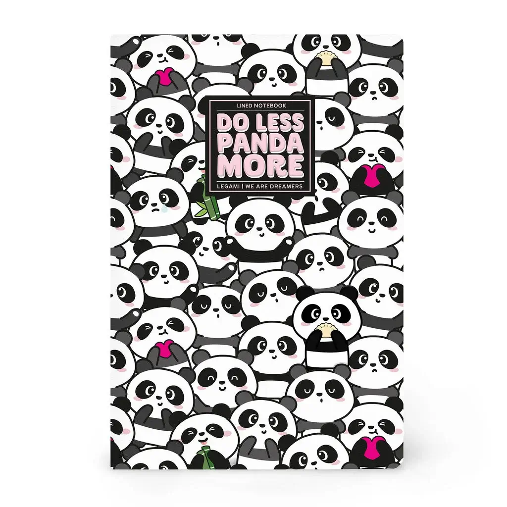 Cuaderno a Rayas Medium A5 Panda