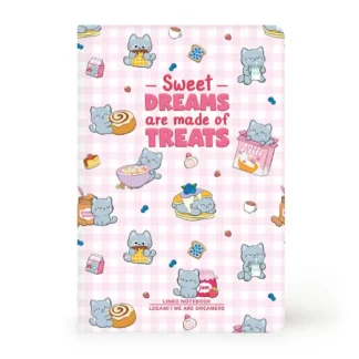 Cuaderno a Rayas A6 Small Kitty