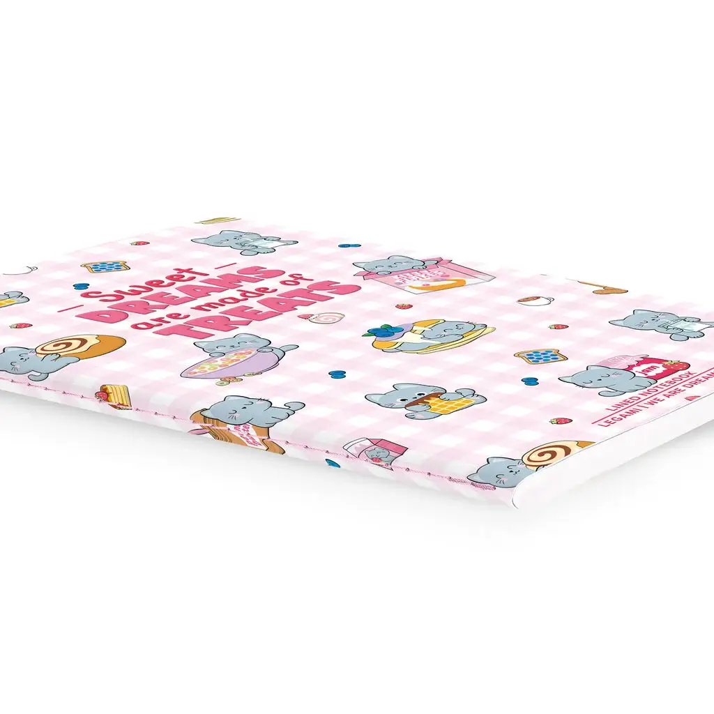 Cuaderno a Rayas A6 Small Kitty